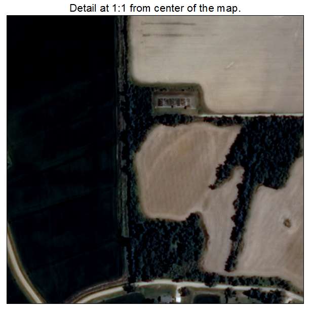 Cash, Arkansas aerial imagery detail