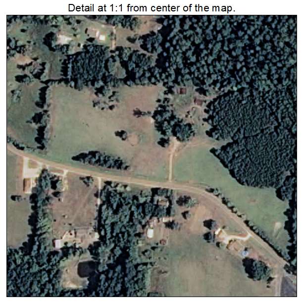 Donaldson, Arkansas aerial imagery detail