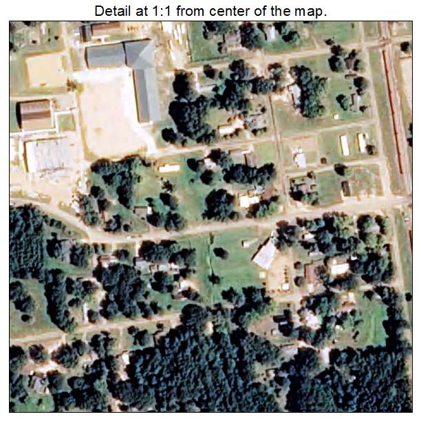 Emerson, Arkansas aerial imagery detail