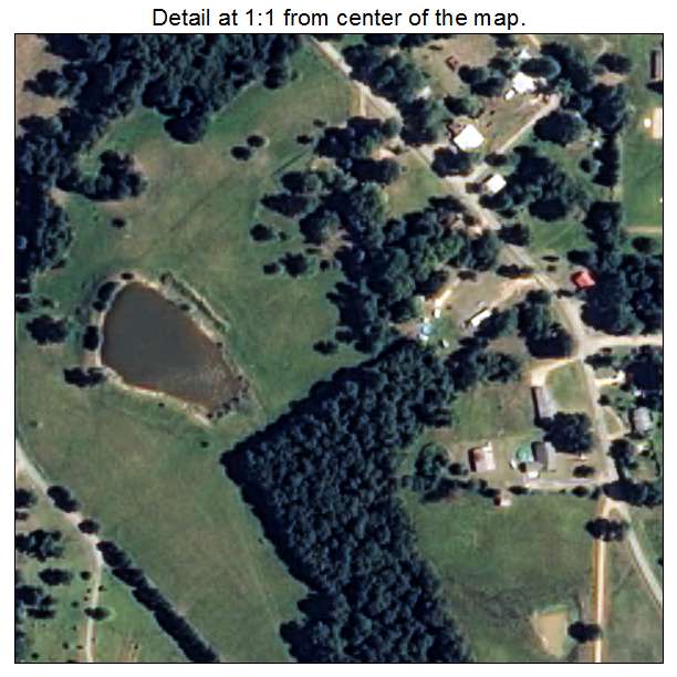 Emmet, Arkansas aerial imagery detail