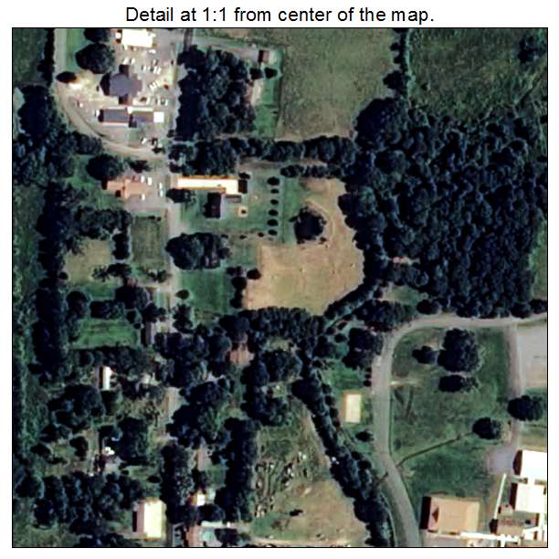 Enola, Arkansas aerial imagery detail