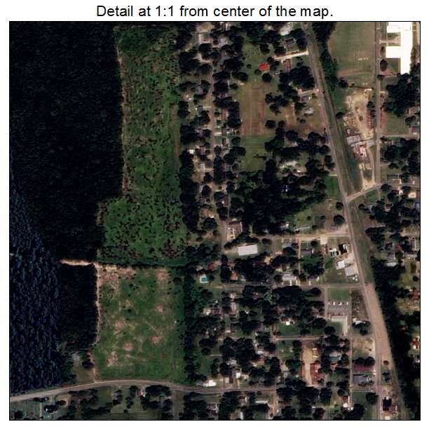 Eudora, Arkansas aerial imagery detail