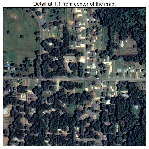 Gravel Ridge, Arkansas aerial imagery detail