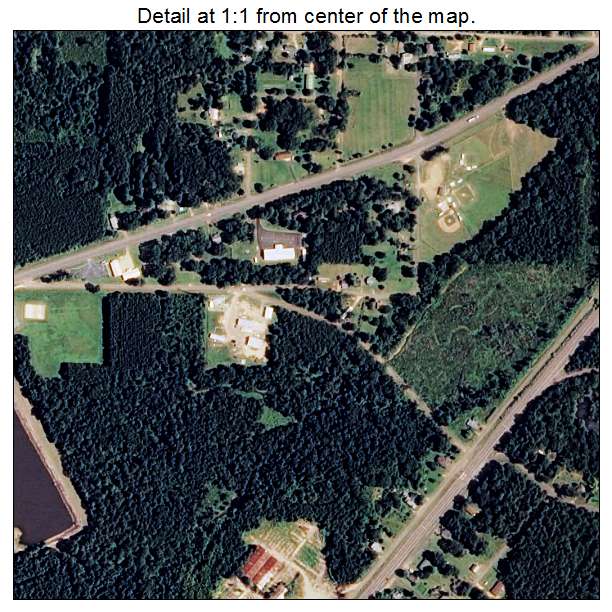 Gurdon, Arkansas aerial imagery detail