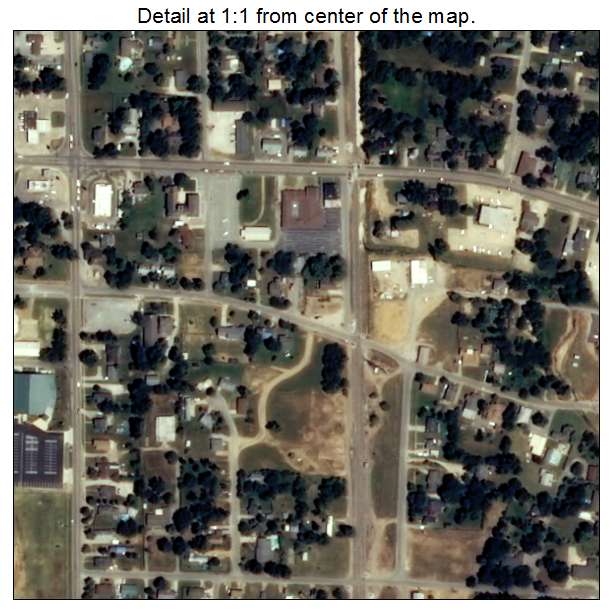 Aerial Photography Map of Harrisburg, AR Arkansas