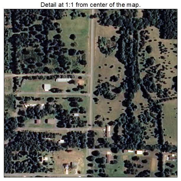 Higden, Arkansas aerial imagery detail