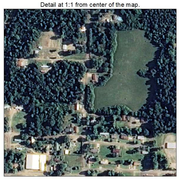 Horatio, Arkansas aerial imagery detail