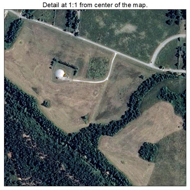 Johnson, Arkansas aerial imagery detail