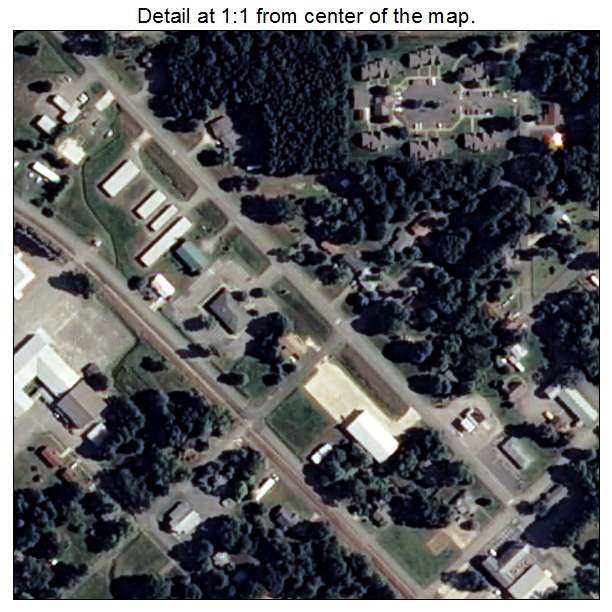 Kensett, Arkansas aerial imagery detail