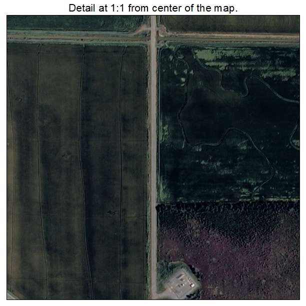 Keo, Arkansas aerial imagery detail