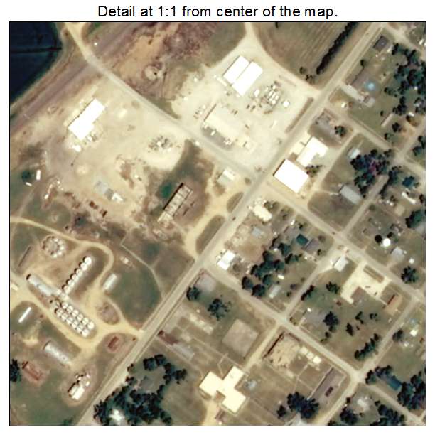 Knobel, Arkansas aerial imagery detail