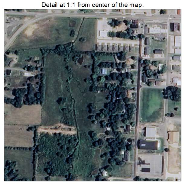 Lavaca, Arkansas aerial imagery detail