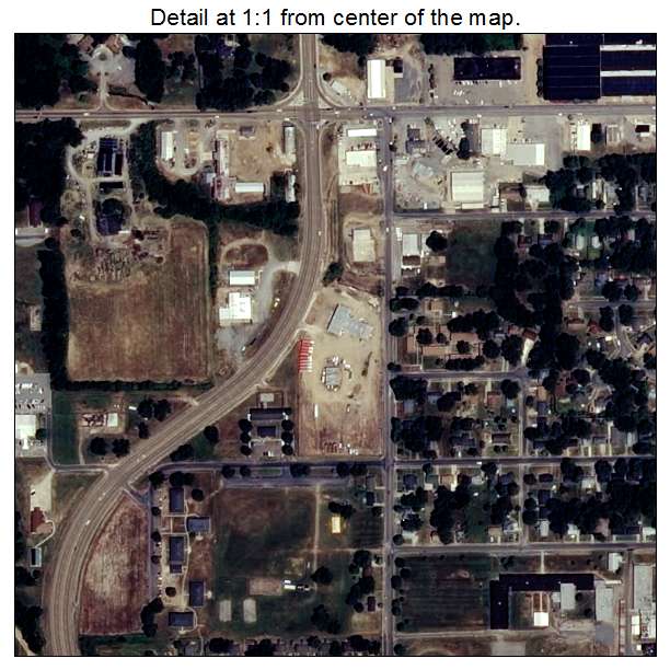 Marianna, Arkansas aerial imagery detail