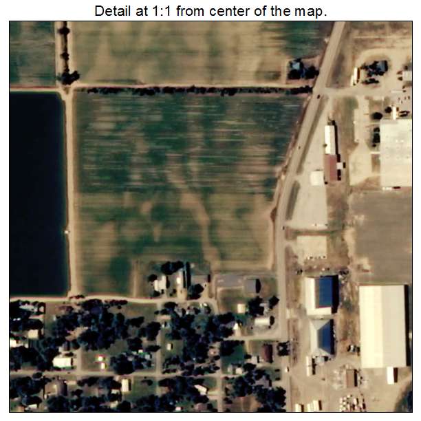 Monette, Arkansas aerial imagery detail