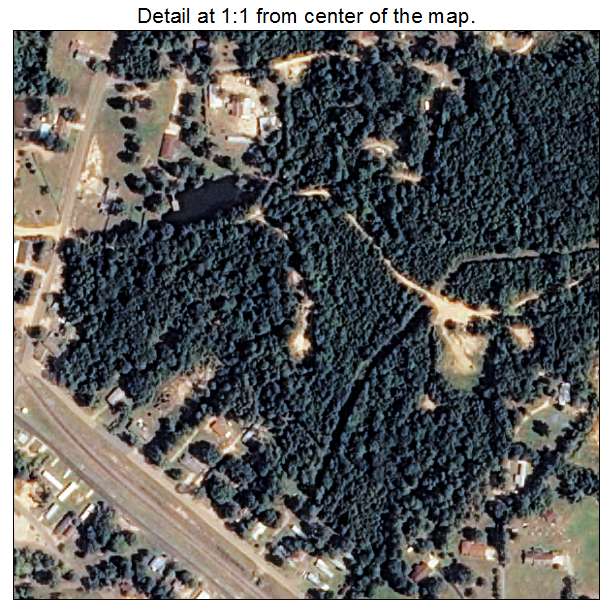 Norphlet, Arkansas aerial imagery detail