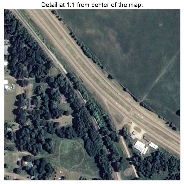 Ogden, Arkansas aerial imagery detail