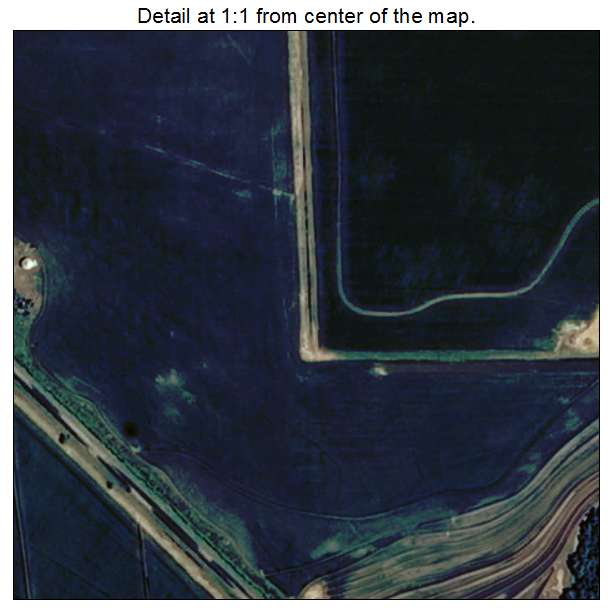 OKean, Arkansas aerial imagery detail