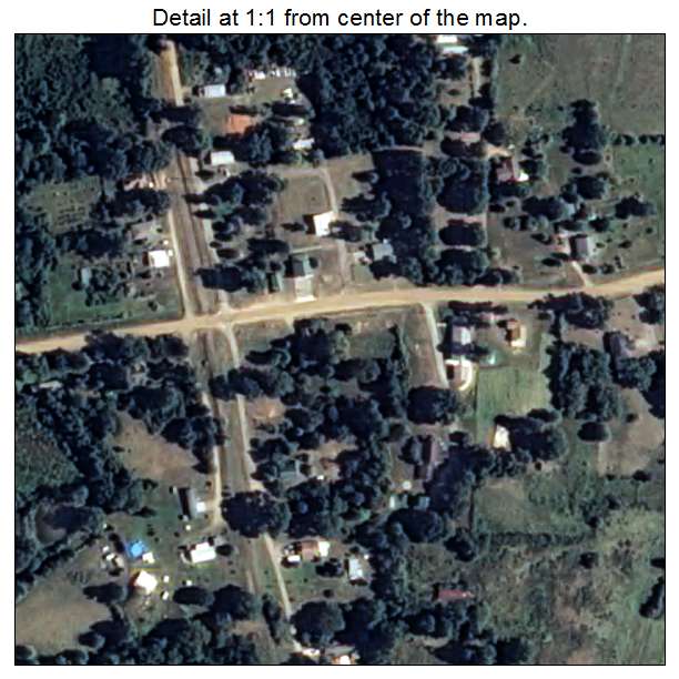 Patmos, Arkansas aerial imagery detail