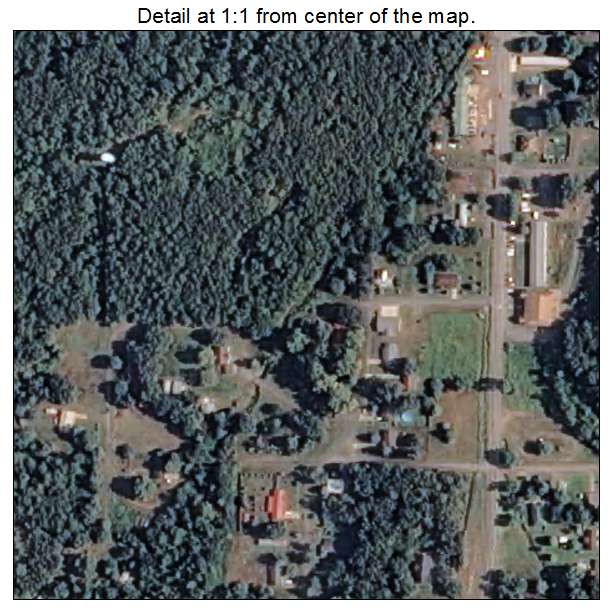 Perry, Arkansas aerial imagery detail