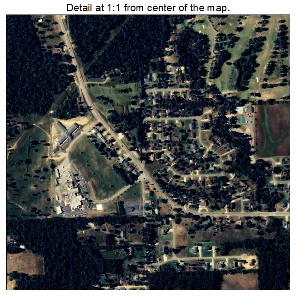 Piggott, Arkansas aerial imagery detail