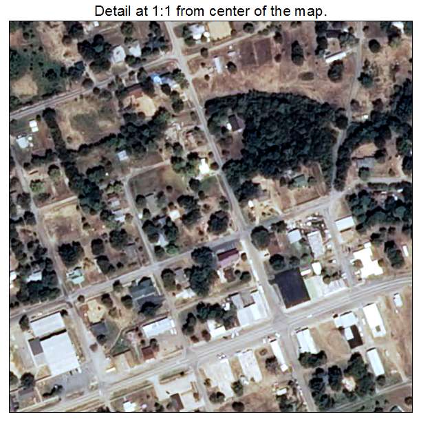 Plainview, Arkansas aerial imagery detail