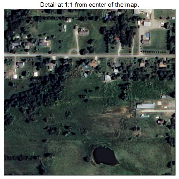 Pleasant Plains, Arkansas aerial imagery detail
