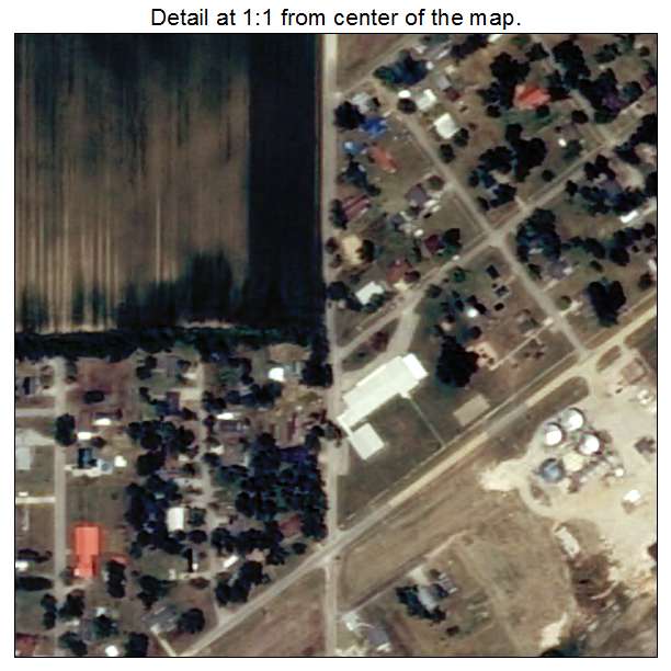 Reyno, Arkansas aerial imagery detail