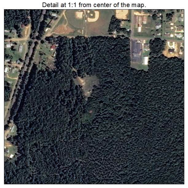 Rison, Arkansas aerial imagery detail
