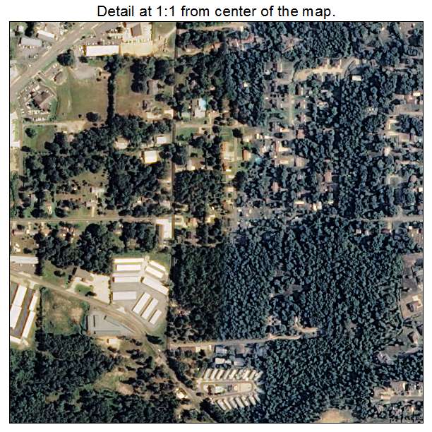 Rockwell, Arkansas aerial imagery detail