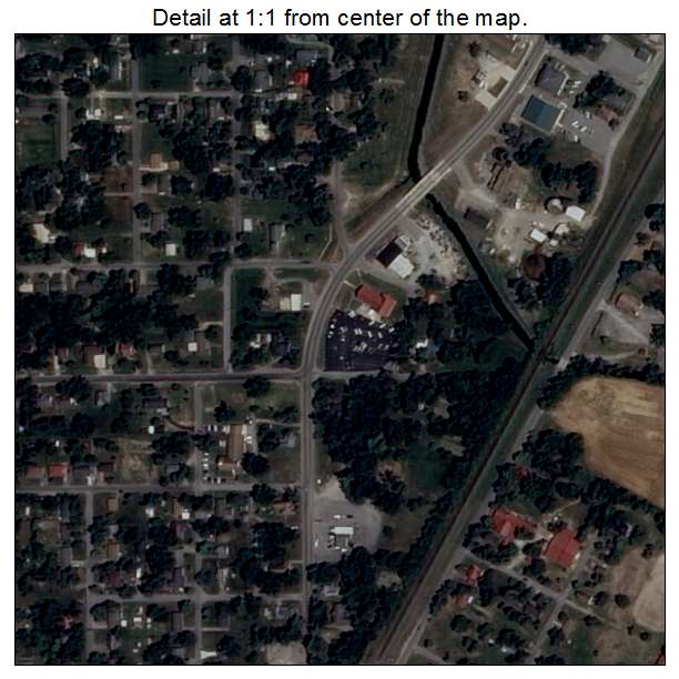 Tuckerman, Arkansas aerial imagery detail