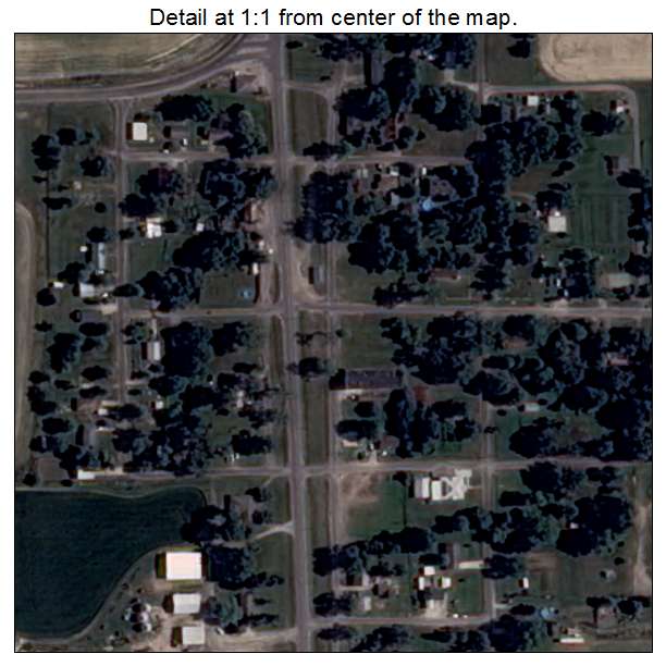 Tupelo, Arkansas aerial imagery detail