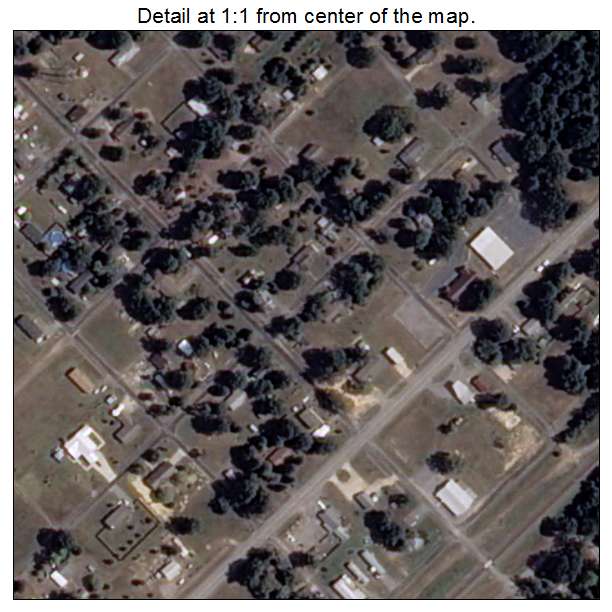 Ulm, Arkansas aerial imagery detail