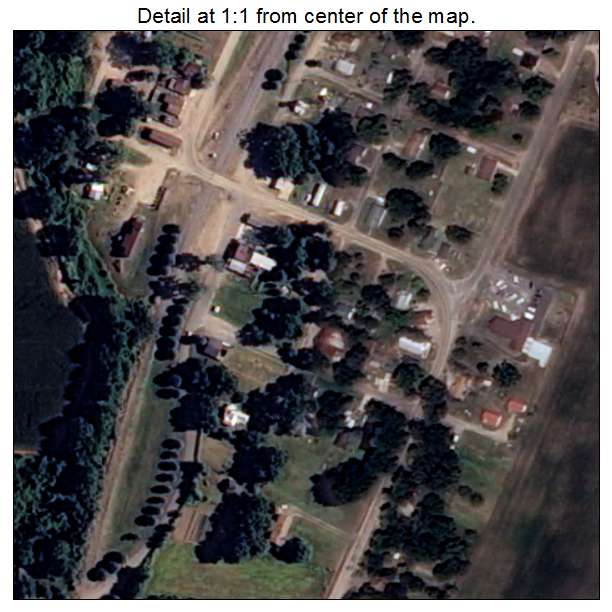 Watson, Arkansas aerial imagery detail