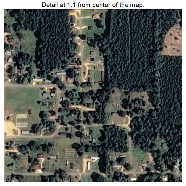 Wilmar, Arkansas aerial imagery detail