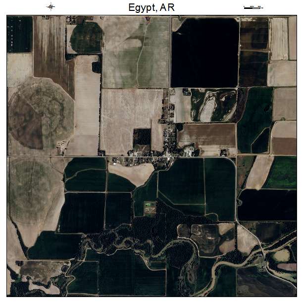 Egypt, AR air photo map