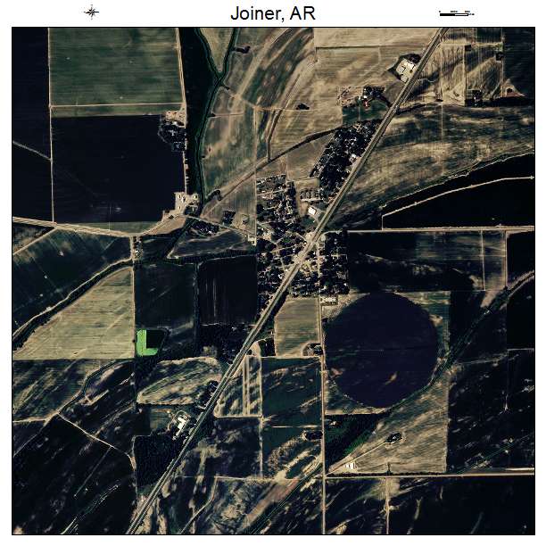 Joiner, AR air photo map