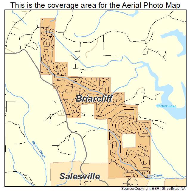 Briarcliff, AR location map 