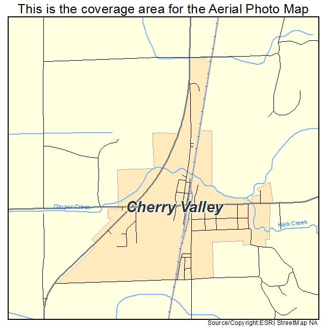 Cherry Valley, AR location map 
