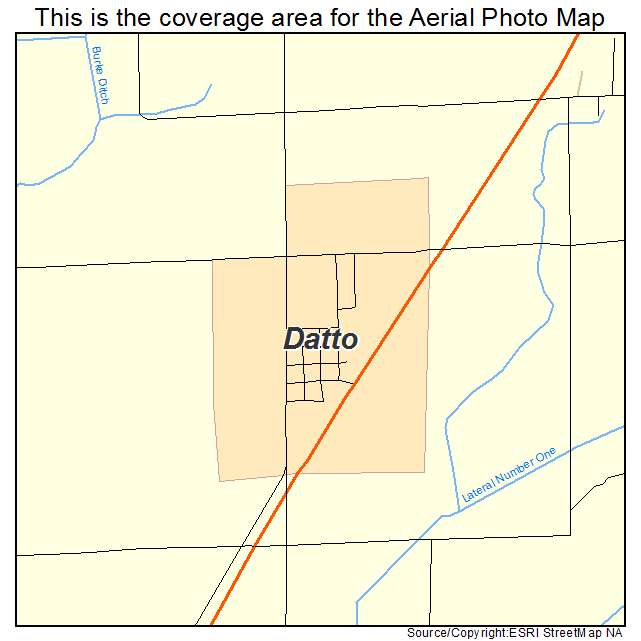 Datto, AR location map 