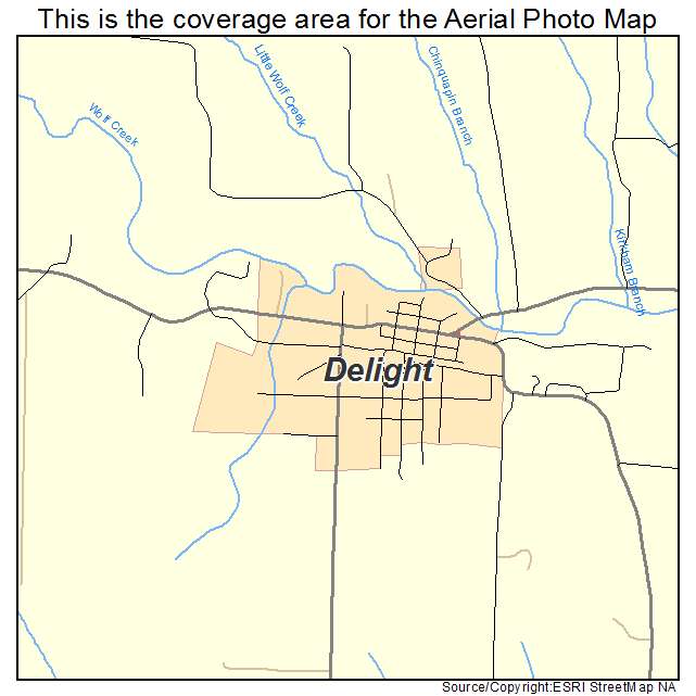 Delight, AR location map 