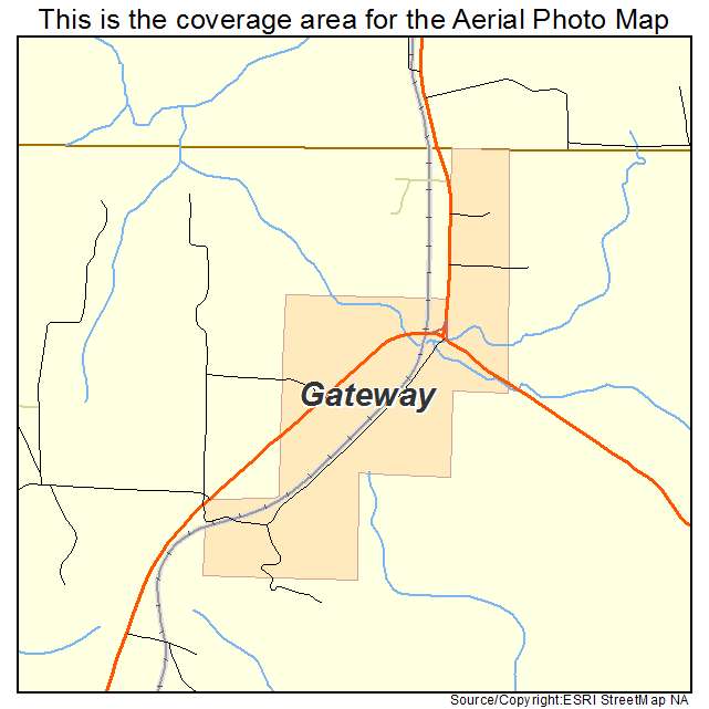 Gateway, AR location map 