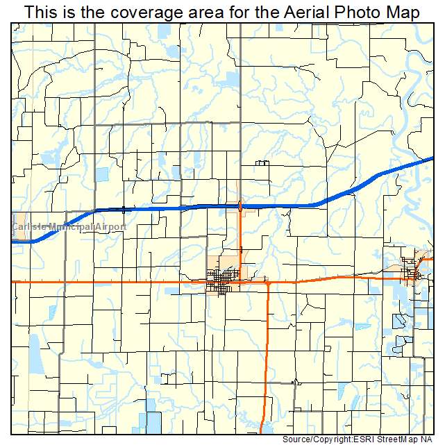 Hazen, AR location map 