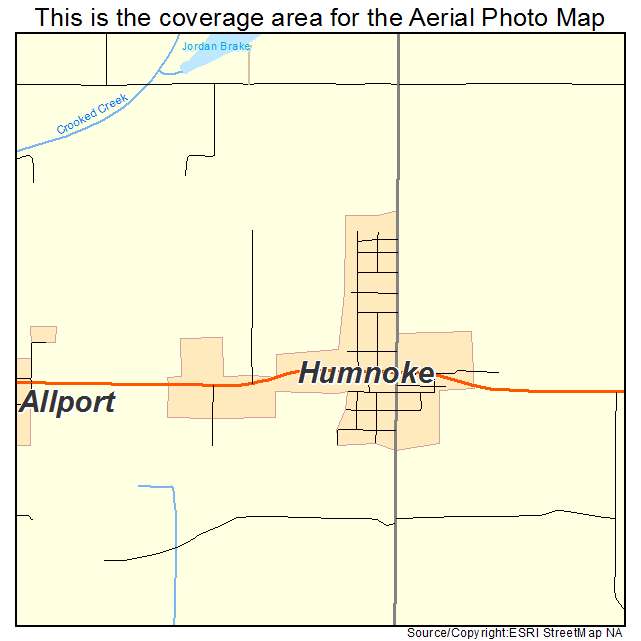 Humnoke, AR location map 