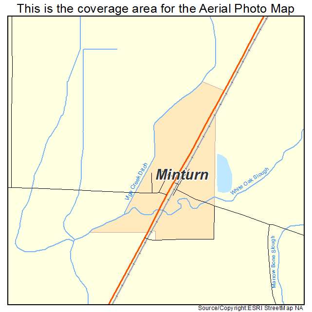 Minturn, AR location map 