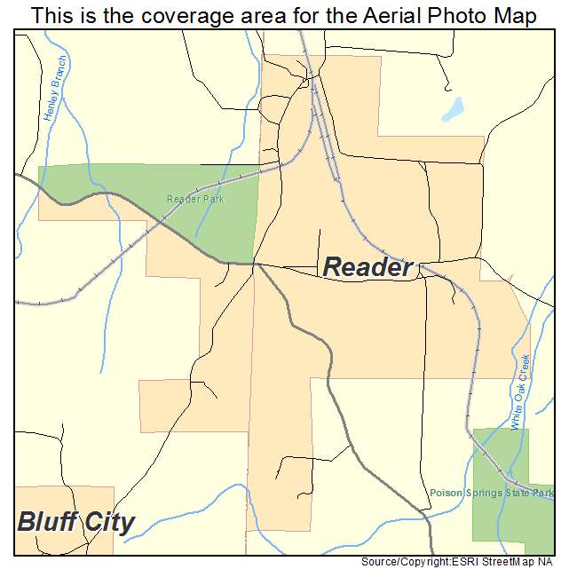 Reader, AR location map 