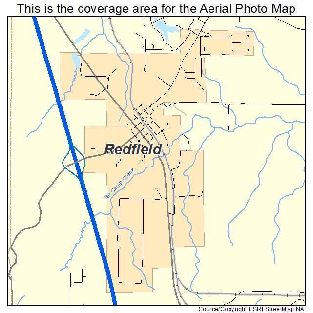 Redfield, AR location map 