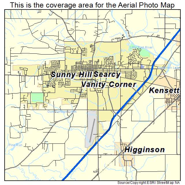 Searcy, AR location map 