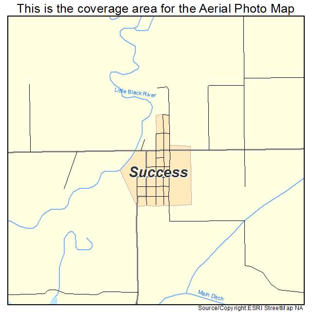 Success, AR location map 