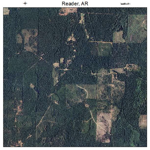 Reader, AR air photo map