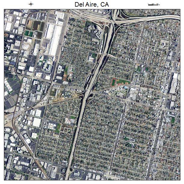 Del Aire, CA air photo map